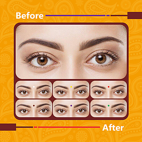 Eyetex Divyaa Kumkum -11 In 1 Bindi, 17 g  