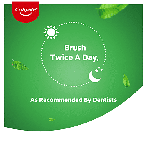 Colgate Active Salt Neem Toothpaste, Germ Fighting Toothpaste for Healthy, Tight Gums, 600g, Buy 2 Get 1, 600 g (Buy 2 Get 1) 