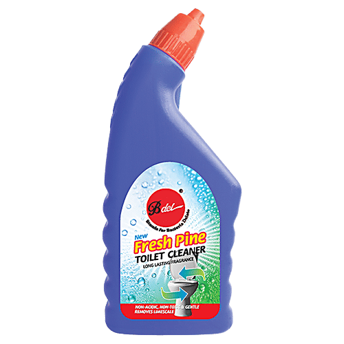 Bdel Toilet Cleaner - Fresh Pine, Non-Toxic & Removes Limescale, 500 ml  Long-Lasting Fragrance
 Non-Acidic
 Removes Limescale