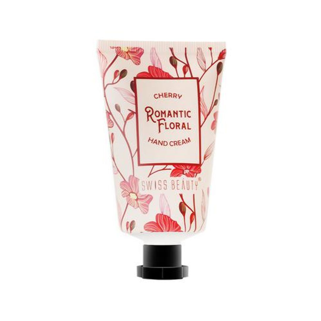 Swiss Beauty Cherry Romantic Floral Hand Cream - With Shea Butter, Moisturises Deeply, 35 g 