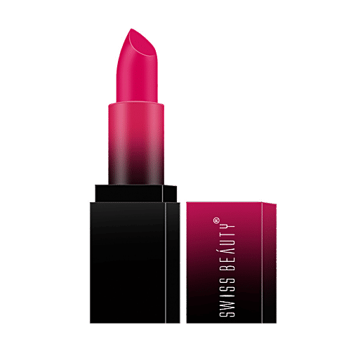 Swiss Beauty HD Matte Lipstick - Pigmented & Provides Flawless Coverage, 3.5 g SB-212-15 Pink Up 