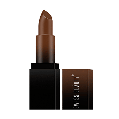 Swiss Beauty HD Matte Lipstick - Pigmented & Provides Flawless Coverage, 3.5 g SB-212-18 Coffee 