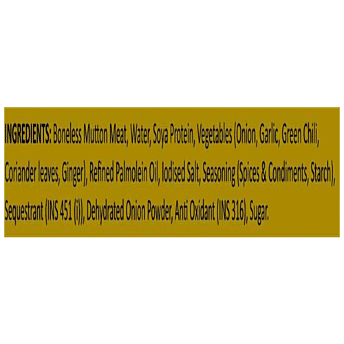 Oasis Mutton Meatballs, 500 g  