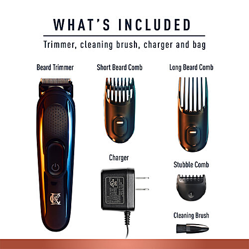 Buy King C. Gillette Cordless Men'S Beard Trimmer Kit With Lifetime