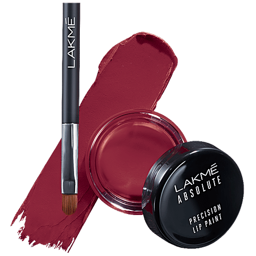 Lakme Absolute - Precision Lip Paint, 3 g Bold Crimson 