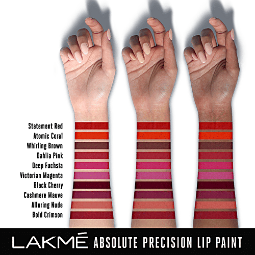Lakme Absolute - Precision Lip Paint, 3 g Alluring Nude