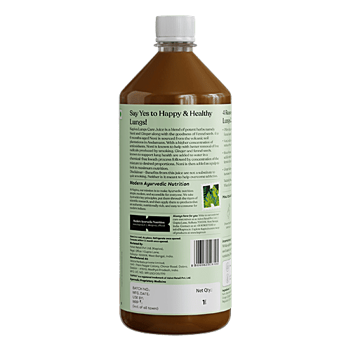 Buy Kapiva Lungs Care Juice With Noni, Ginger & Fennel Seeds