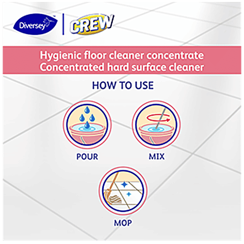 Buy Crew Disinfectant Floor Cleaner Kills 99.99 Germs, Floral