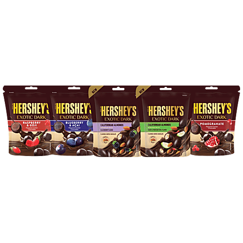 Buy Hersheys Exotic Dark Chocolate Californian Almonds With Guava