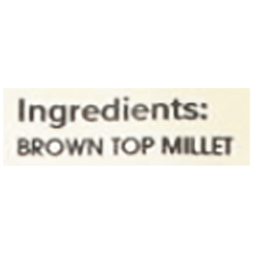 Buy SAARAL Native Rice & Millets Browntop Millet, Rich In Fibre