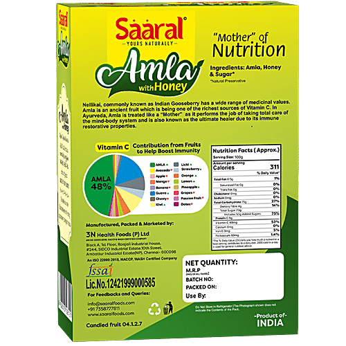 Saaral Amla With Honey, 6 pcs