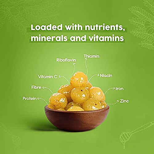 Saaral Cut Amla With Honey, 250 g  