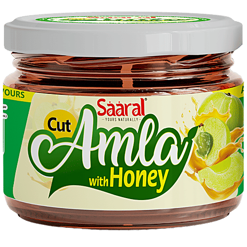 Saaral Cut Amla With Honey, 250 g  