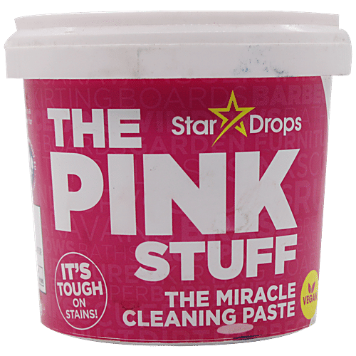 Stardrops The Pink Stuff Miracle Cleaning Paste - Tough On Stains, Vegan, 500 g