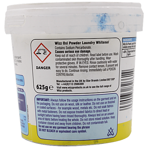 Buy Wizz Oxi Powder Laundry Whitener Removes Tough Stains Online at Best Price of Rs 269