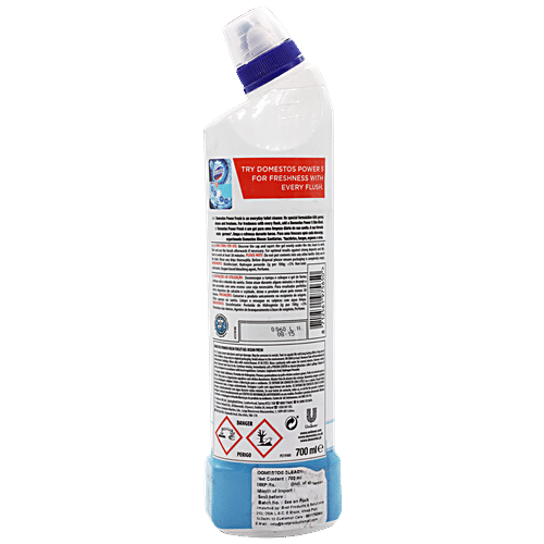 Domestos Power Fresh Toilet Cleaner - Ocean Fresh, Kills Germs, 700 ml
