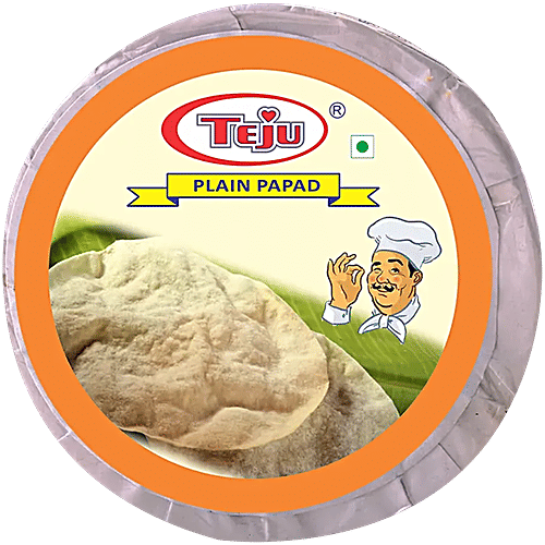 Teju Papad - Plain, 200 g  