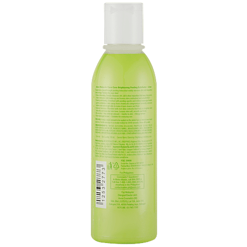 Avon Naturals Face Care Brightening Peeling Exfoliator - Lime, Cleans Impurities & Dirt, 100 ml  