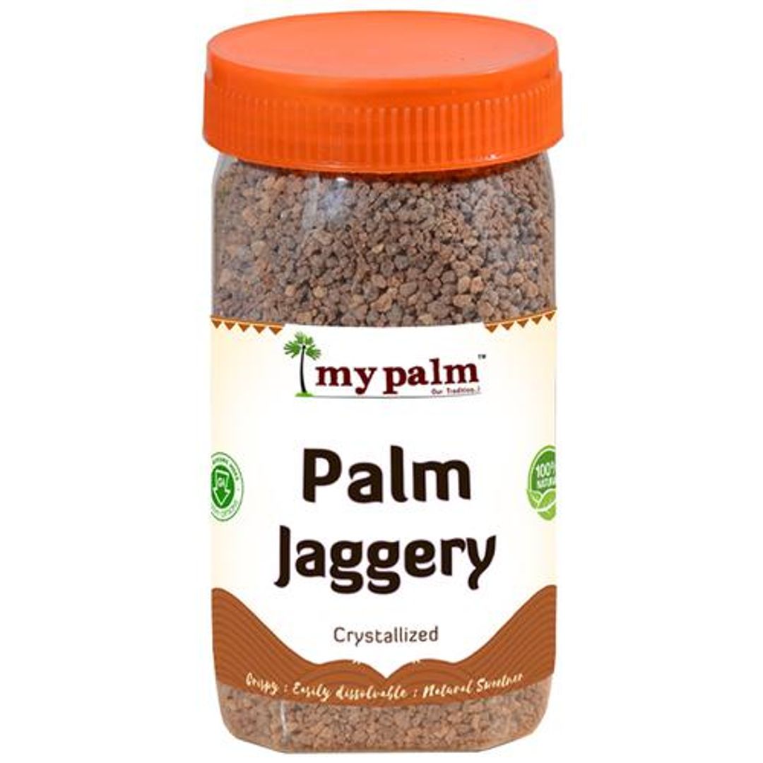 mypalm Palm Jaggery - Crystallized, 250 g 