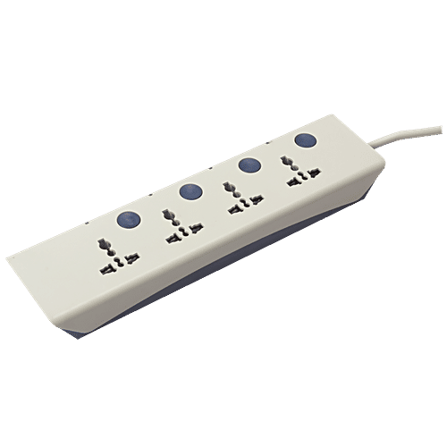 Havells 4+1 Spike Guard 2M - Without USB, Long-Lasting, 1 pc  