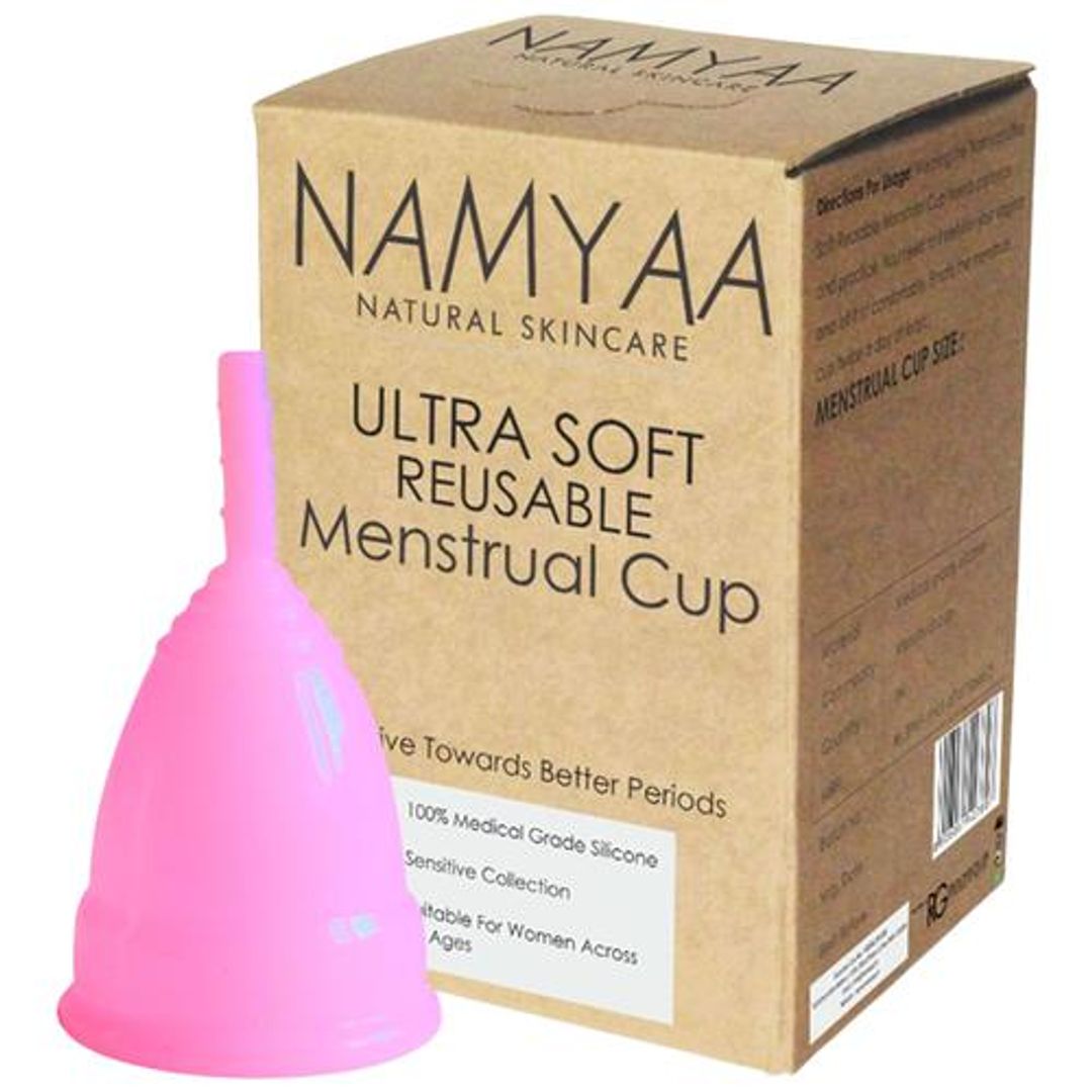 Namyaa Ultra-Soft Menstrual Cup - Reusable, Medium, 50 g 