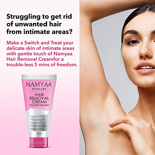 Namyaa Hair Removing Cream For Intimate Skin, 60G