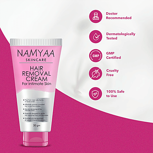 Namyaa Hair Removing Cream For Intimate Skin, 60G