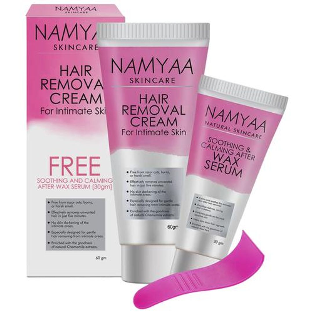 Namyaa Hair Removing Cream For Intimate Skin, 60G 