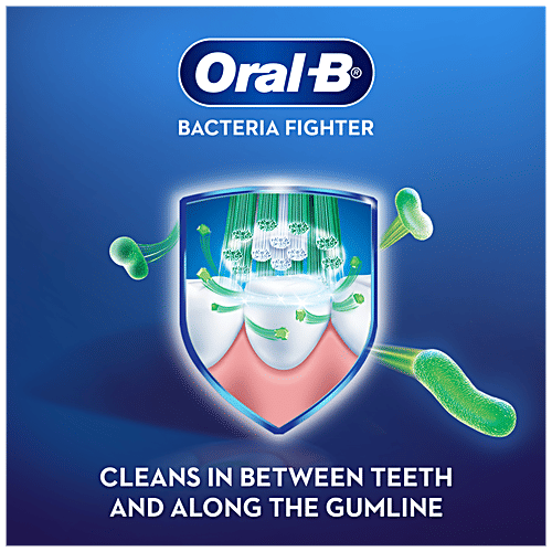 Oral-B Bacteria Fighter Cavity Defense Tooth Brush, 6 pcs