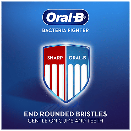 Oral-B Bacteria Fighter Cavity Defense Tooth Brush, 6 pcs