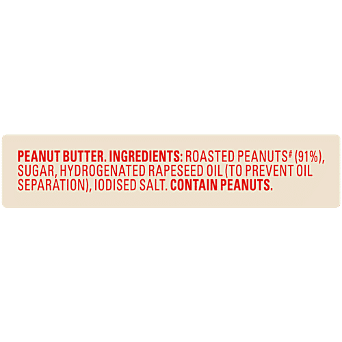Kissan Crunchy Peanut Butter, 350 g  High Protein, No Added Colours & Flavours, No Added Preservatives