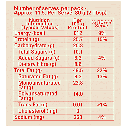 Kissan Crunchy Peanut Butter, 350 g  High Protein, No Added Colours & Flavours, No Added Preservatives