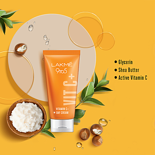 Buy Lakme 9 To 5 Vitamin C+ Day Cream, Light On Skin Online at Best