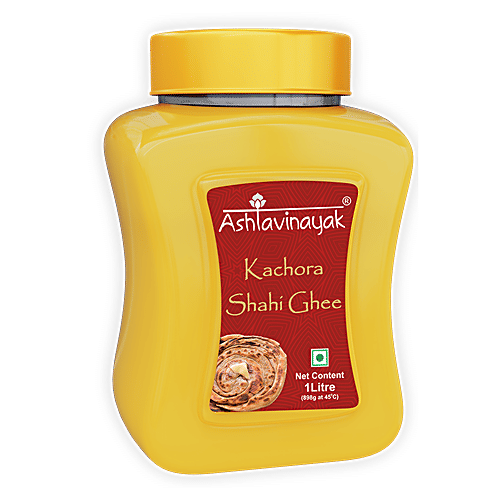 Ashtavinayak Kachora Shahi Ghee - Source Of Energy, Improves Immunity, 1 L Jar 