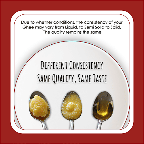 Ashtavinayak Kachora Shahi Ghee - Source Of Energy, Improves Immunity, 1 L Jar 