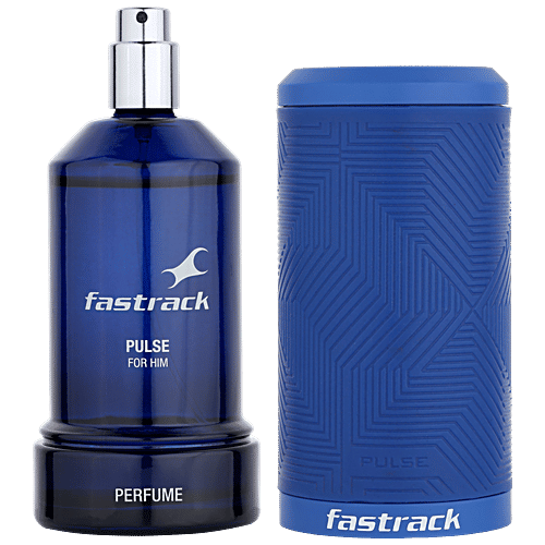 Fastrack Perfume - Pulse, For Men, Musky Fragrance, Provides Freshness, 100 ml  