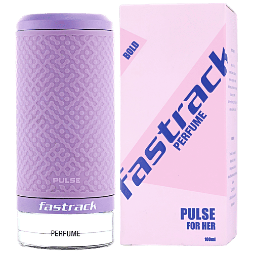 Fastrack Perfume - Pulse, For Women, Blend Of Strawberry, Raspberry & Mandarin Fragrance, 100 ml  