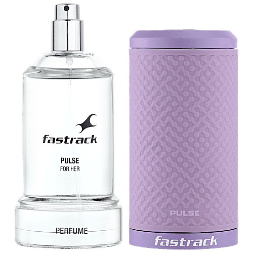 Fastrack Perfume - Pulse, For Women, Blend Of Strawberry, Raspberry & Mandarin Fragrance, 100 ml  