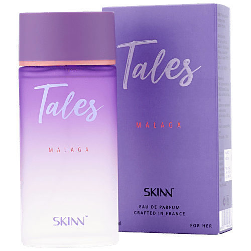Skinn By Titan Tales Malaga Eau De Parfum - For Women, Delectable, Charming & Delightful, 100 ml