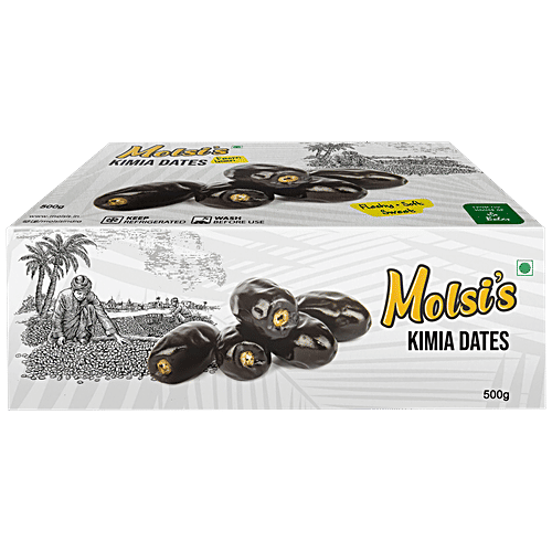 Molsi's Kimia Dates - Source Of Vitamins & Essential Nutrients, 500 g