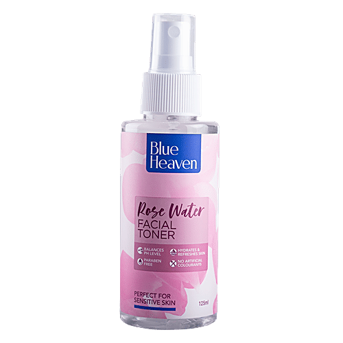 Blue Heaven Rose Water Facial Toner - Perfect For Sensitive Skin, 125 g