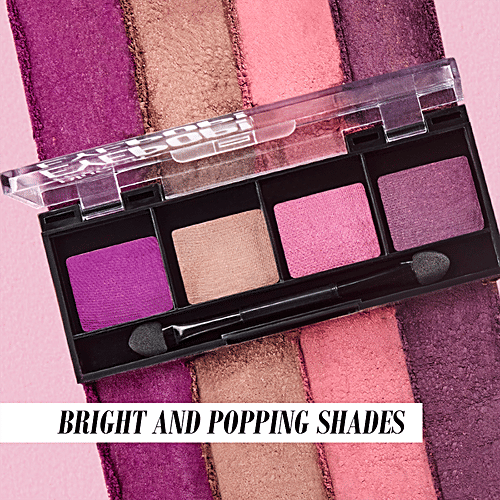 Buy Blue heaven Eyeshadow Palette Eyepop, 4In1 Matte & Metallic Online at Best Price of Rs