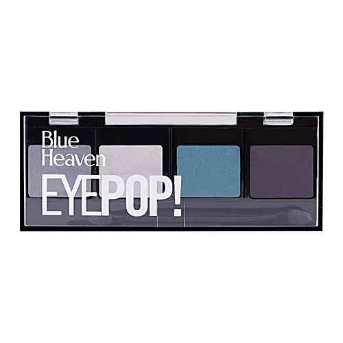 Buy Blue Heaven Eyeshadow Palette Eyepop, 4In1 Matte & Metallic