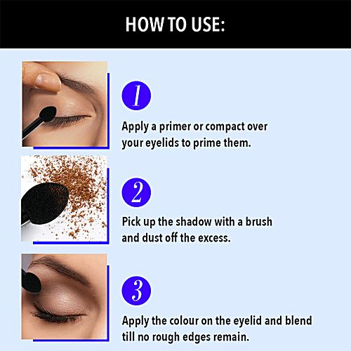 Blue Heaven Eyeshadow Palette - Eyepop, 4-In-1 Matte & Metallic, 12 g Berry Madness