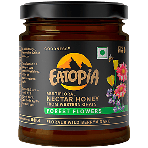 Buy Eatopia Multifloral Nectar Honey Forest Flowers, Rich In Minerals