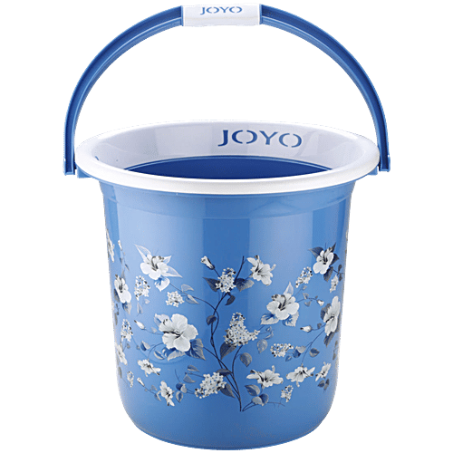 Joyo Better Home Printed Plastic Bathroom Bucket - Assorted Colours, 20 L  Highly Durable & Long-Lasting