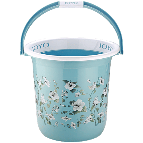 Joyo Better Home Printed Plastic Bathroom Bucket - Assorted Colours, 20 L  Highly Durable & Long-Lasting