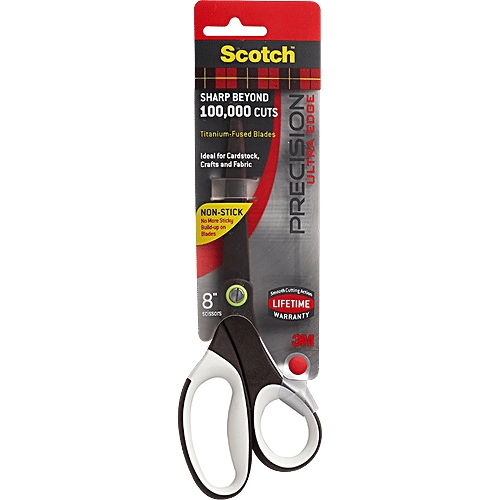 Scotch Multipurpose Scissor - With Titanium Fused Blades, Easy To Clean, Non-Stick Coating, 1 pc