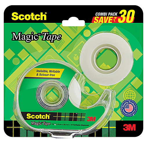 Buy Scotch Magic Tape Combi Refill Roll, 2 cm , 810D Online at Best