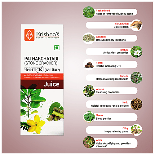 Buy Krishnas Stone Cracker Juice Cleansing Urinary Bladder & Kidney
